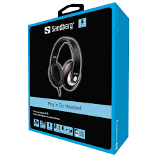 Sandberg Play'n Go Headset Black