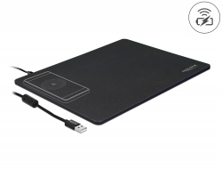 Delock USB Mouse Pad with Wireless Charg
