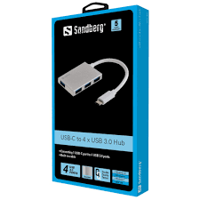 Sandberg USB-C to 4 xUSB 3.0 Pocket Hub