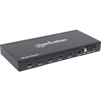 1080p 4-Port HDMI Multiviewer Switch, Sw
