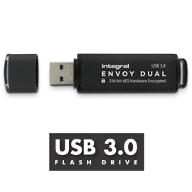 128GB Integral Envoy Dual USB3.0 Flash D
