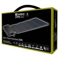 Sandberg Solar 4-Panel Powerbank 25000