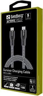 Sandberg Survivor USB-C- USB-C Cable 1M