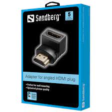 Sandberg HDMI 2.0 angled adapter plug