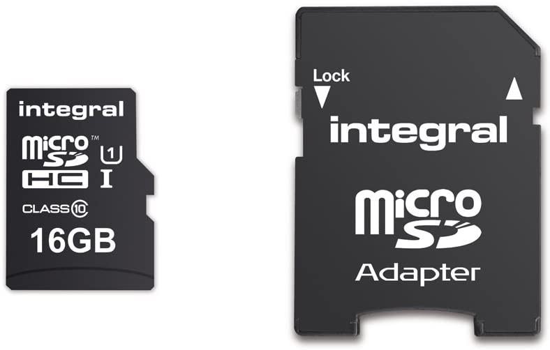 16GB Integral microSDHC- class10- Ulti