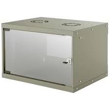 19" Basic Wallmount Cabinet, 6U, 400 mm