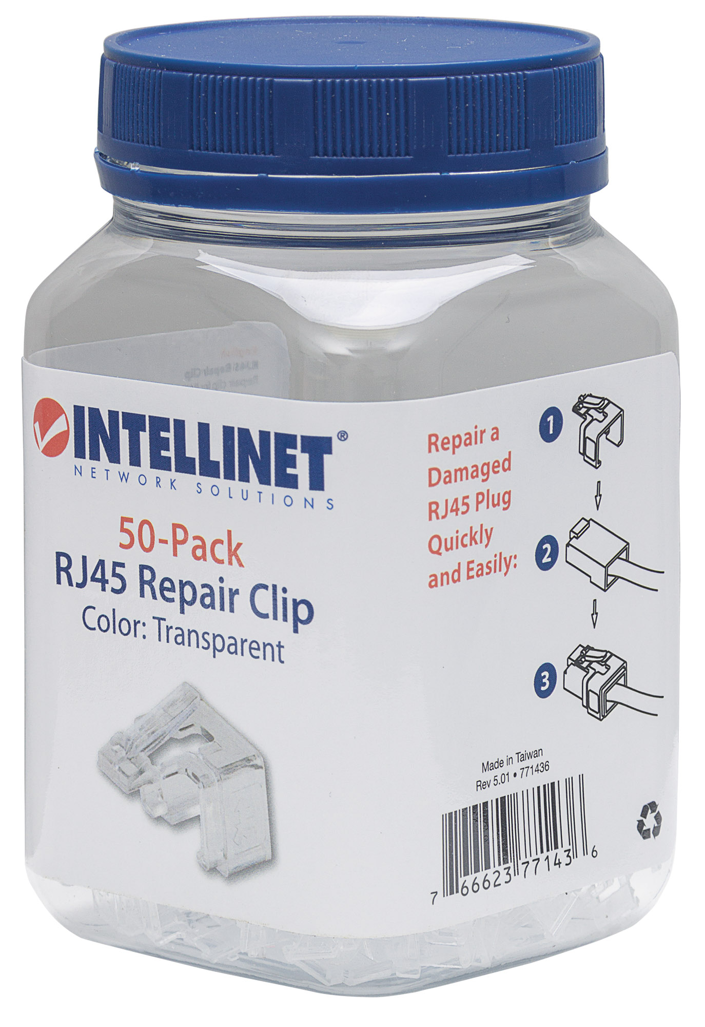 RJ45 Repair Clip, Repair clip for RJ45 m
