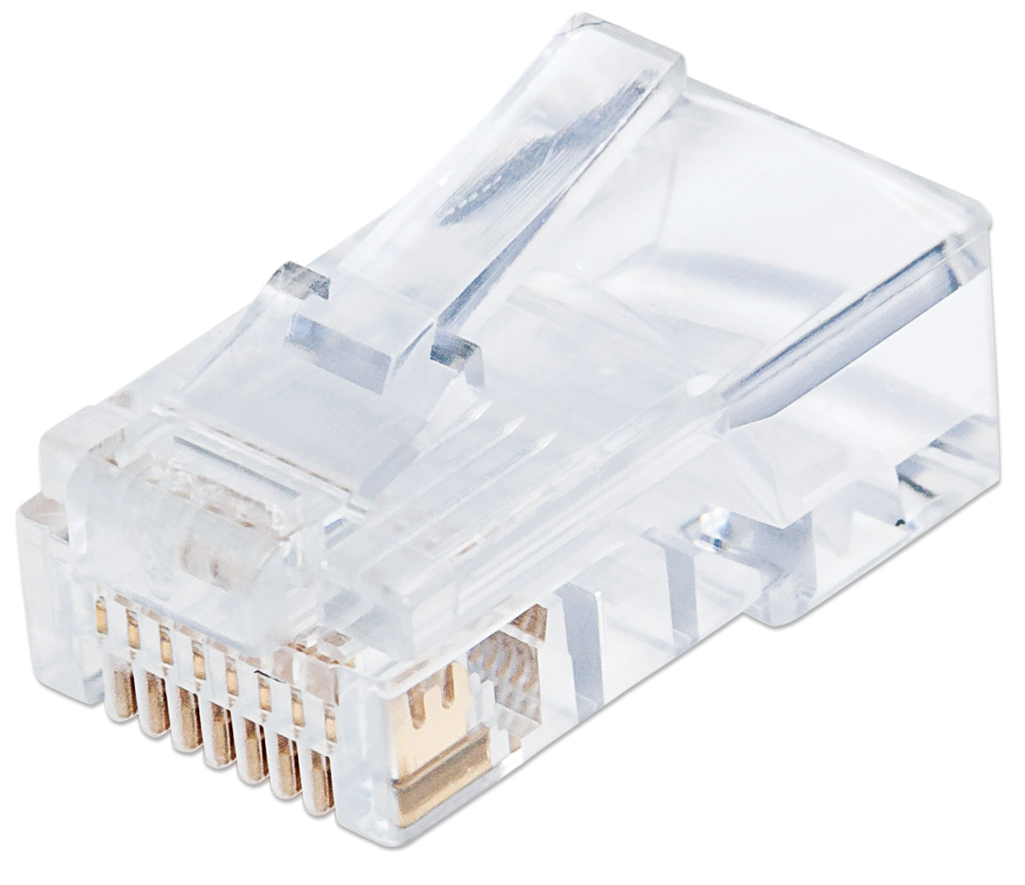 100-Pack Cat5e RJ45 Modular Plugs Pro Li