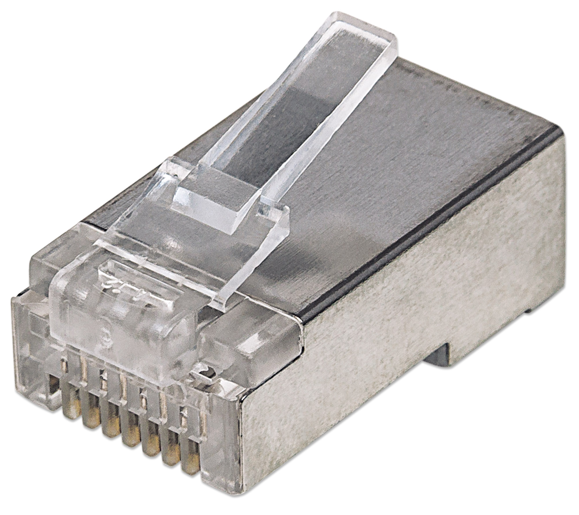 100-Pack Cat5e RJ45 Modular Plugs Pro Li