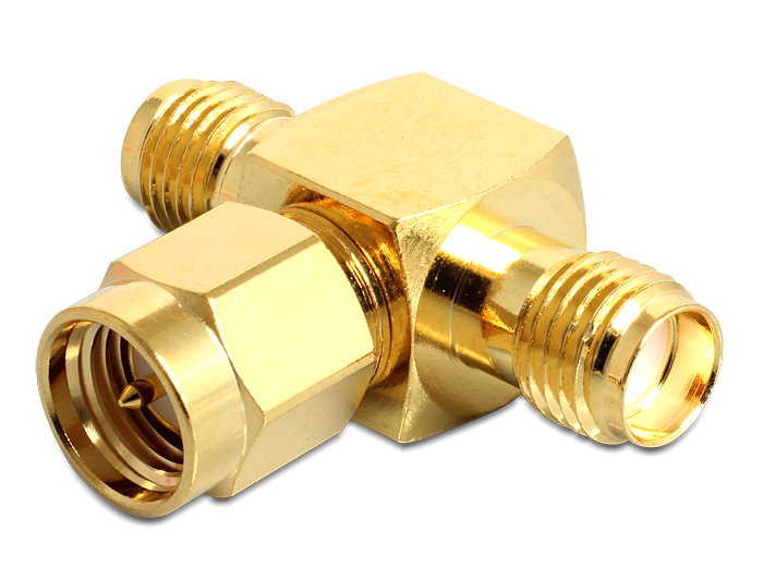 Delock SMA jack &gt; SMA plug &gt; SMA j