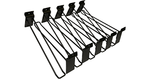 Sandberg Hooks for Alu Slatwall 10-Pack