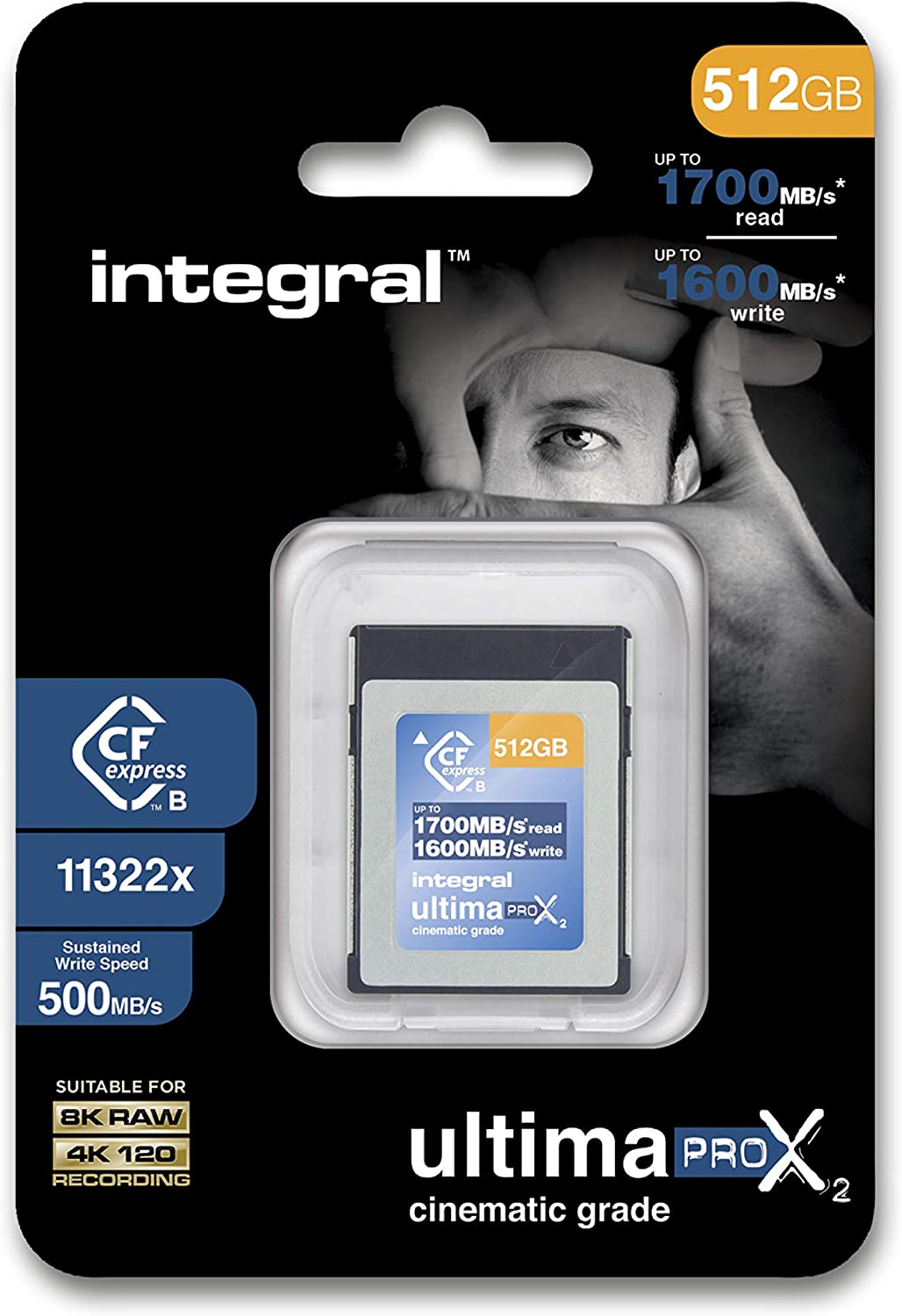 512GB Integral UltimaPro X2 CFExpress
