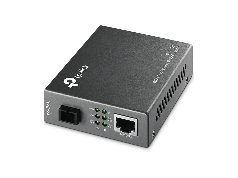 10/100Mbps RJ45 to 100Mbps single-mode
