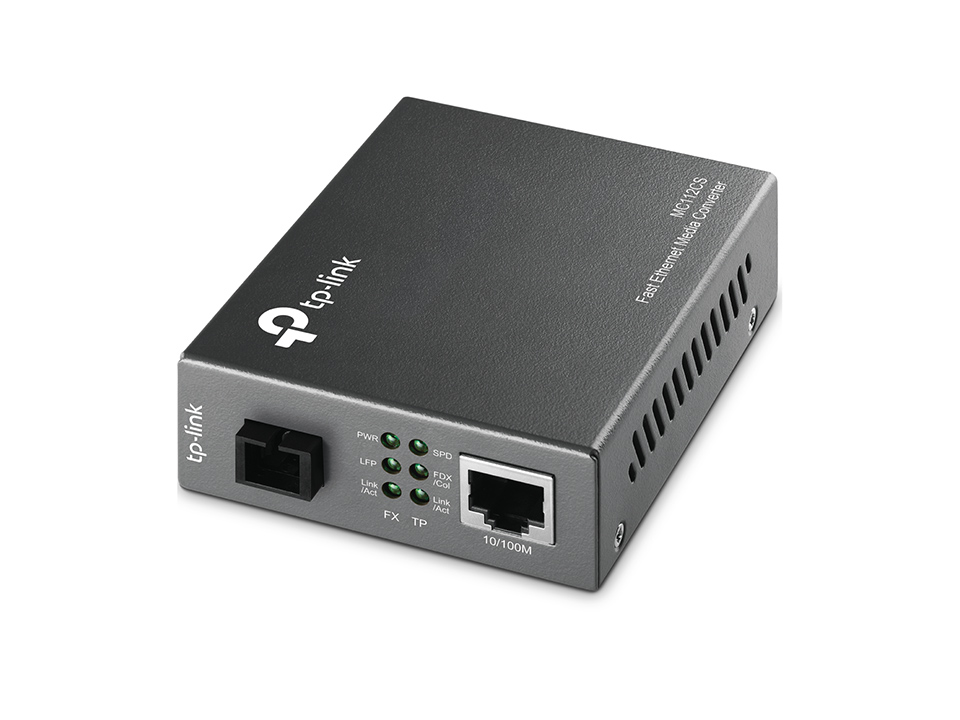 10/100Mbps RJ45 to 100Mbps single-mode