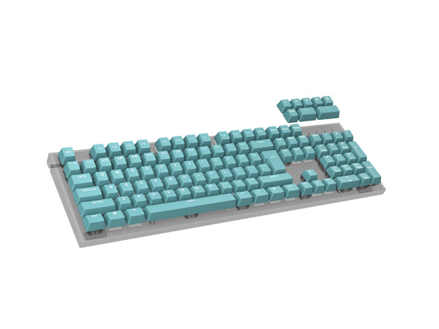 KEYCAPS GENESIS LEAD 300 MINT DOUBLE SHO
