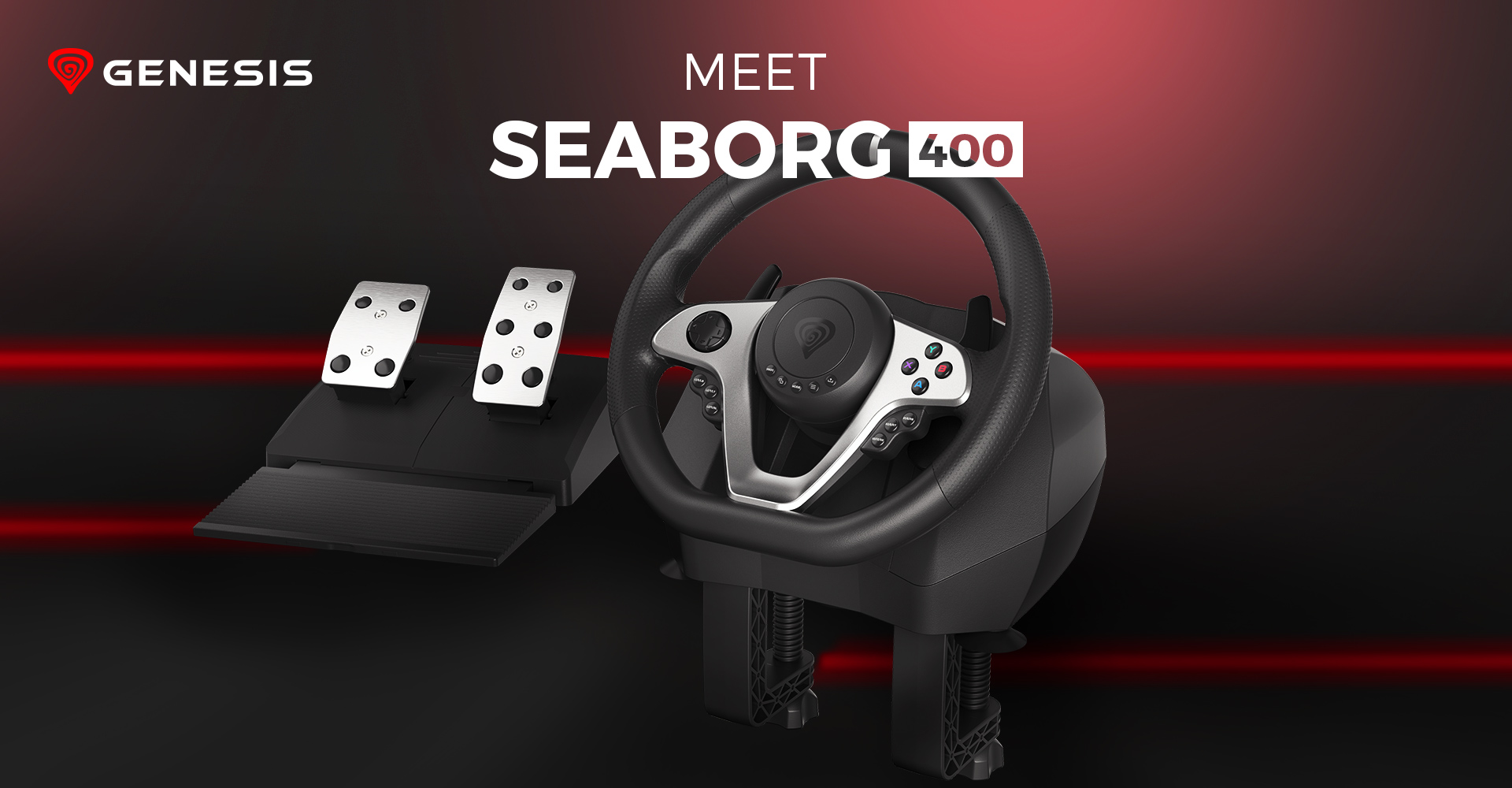 DRIVING WHEEL GENESIS SEABORG 400 FOR PC