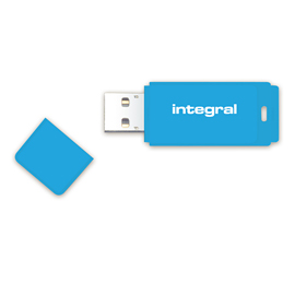 128GB Integral Neon USB Flash Drive - Bl