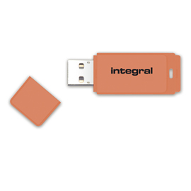 128GB Integral Neon USB Flash Drive - Or