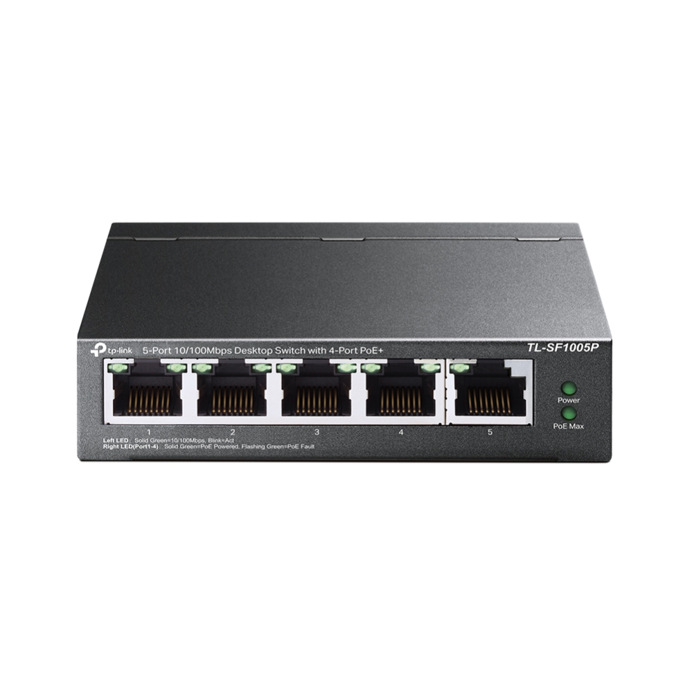 5-Port 10/100Mbps Desktop Switch with