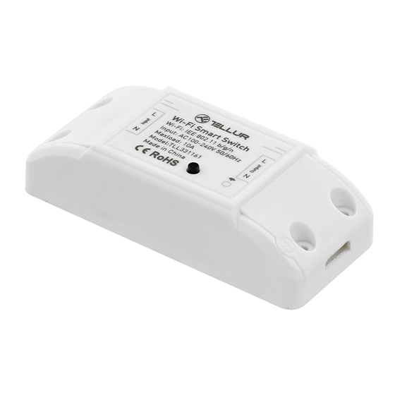 Tellur Smart WiFi Inline Switch, 2200W,