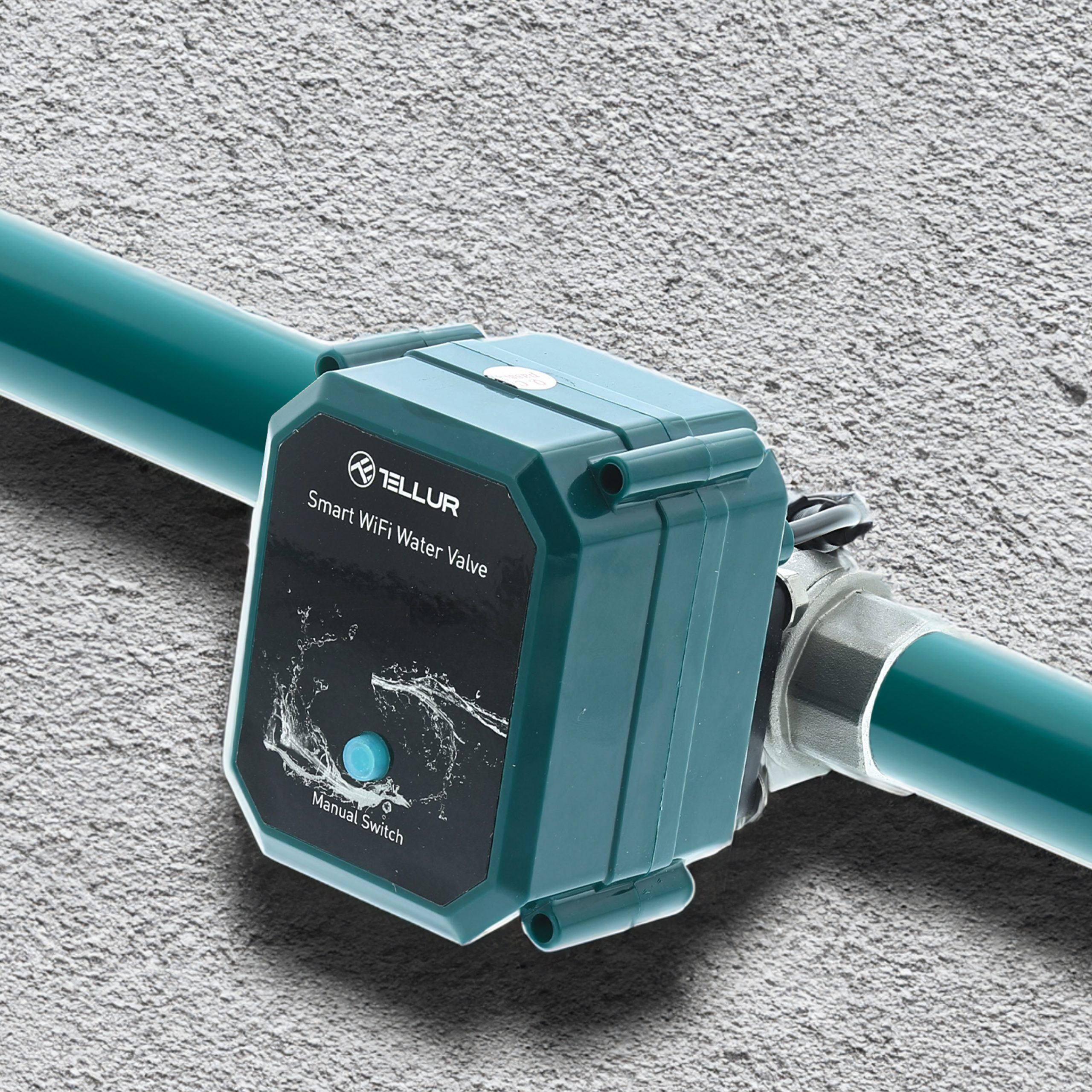 Tellur Smart WiFi Water Valve, DN20, IP6