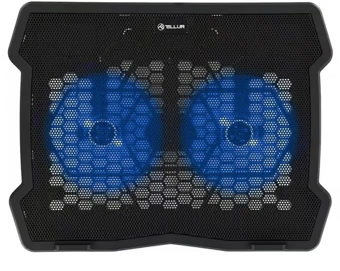 Tellur Basic Cooling pad, 15.6", 2 fans,