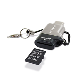 Integral Type-C microSD Card Reader (in