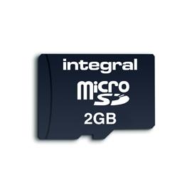 2GB Integral microSD card inclusief SD